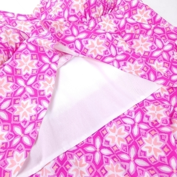 New Kim Rogers Pink Layer One Piece Swimsuit - Picture 4 of 8